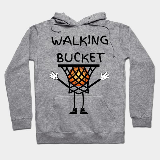 Walking Bucket Hoodie by PMDApparel